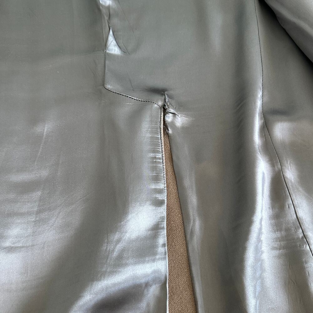 VALENTINO Vintage 1980's Wool Maxi Coat Size IT40 - Picture 14 of 16